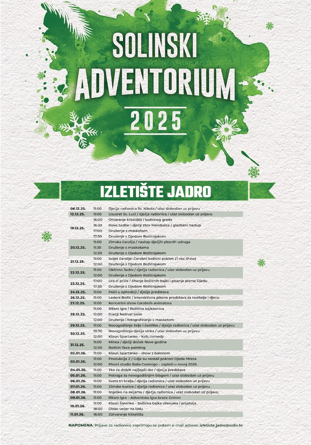 Advent na ovoj lokaciji bio je pravi hit: Ovogodišnji program nadmašit će sva očekivanja, stižu velika glazbena imena