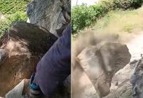 VIDEO Ova gromada prijetila je osnovnoj školi u Splitu