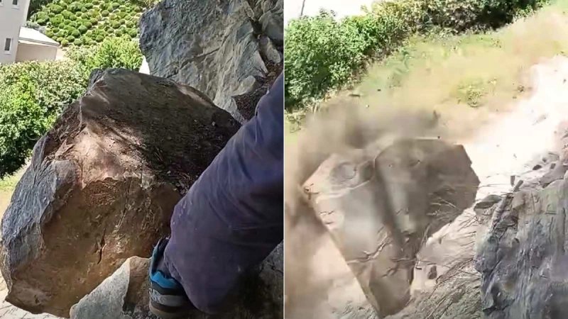 VIDEO Ova gromada prijetila je osnovnoj školi u Splitu