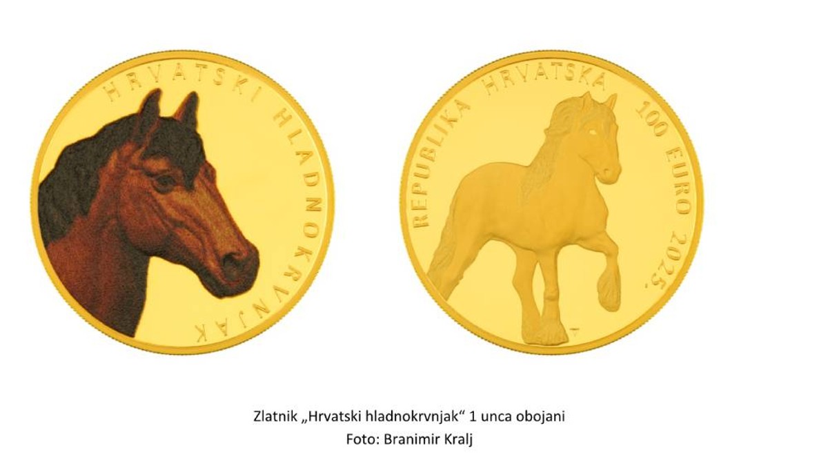 Novo numizmatičko izdanje iz serije 'Autohtona Hrvatska' - 'Hrvatski hladnokrvnjak'