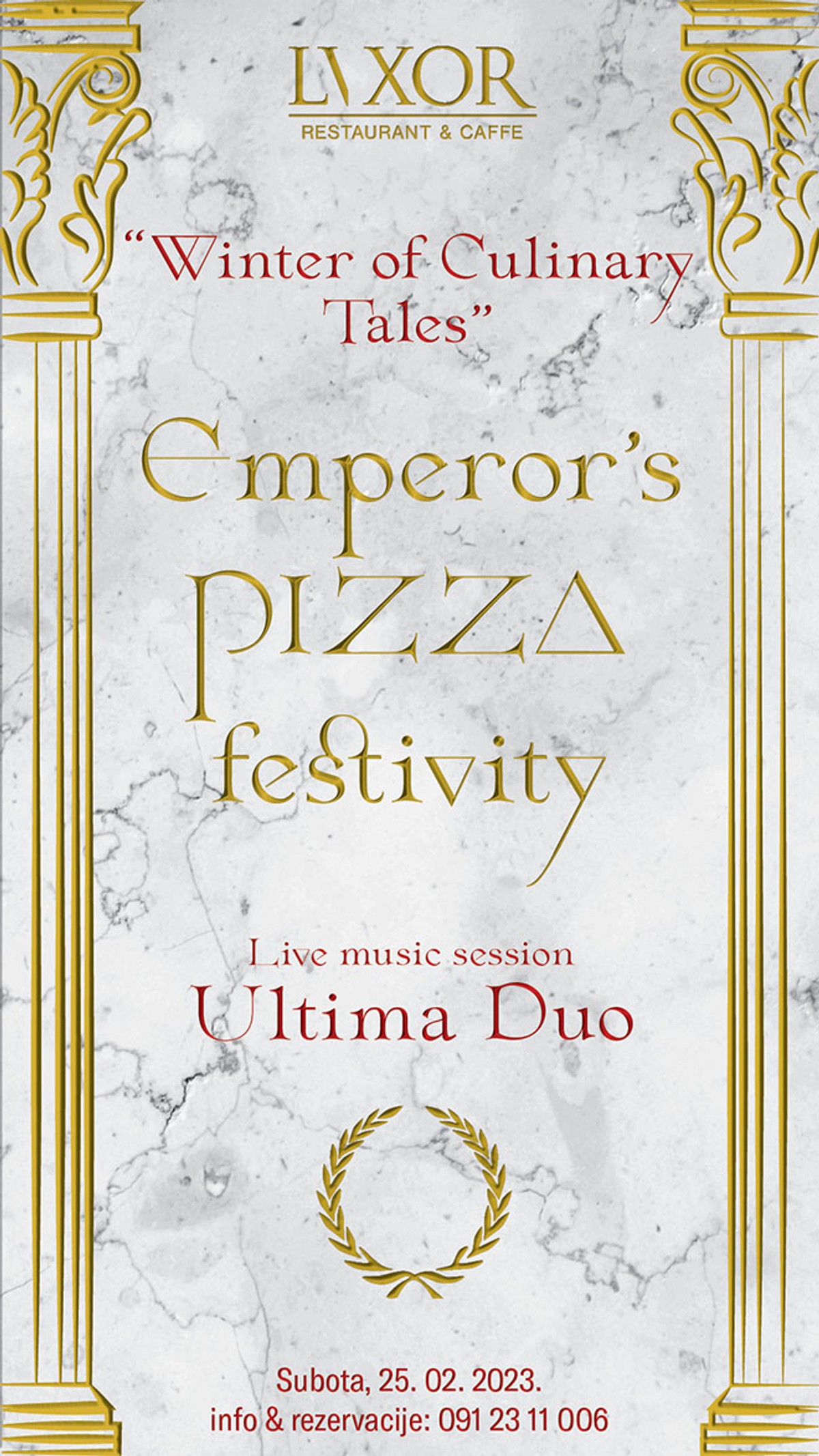 Subota u restoran/kavani Lvxor stvorena za ljubitelje pizza