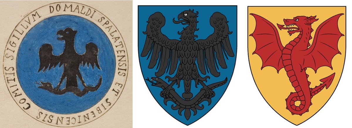 Heraldika Nelipčića u sjeni Šubića i Kotromanića: Politička simbolika između krune, ljiljana i bedema