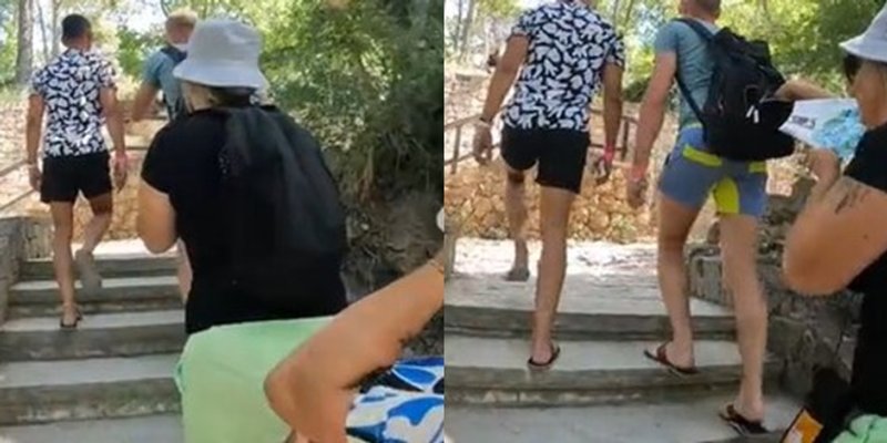 VIDEO Džeparošica uhvaćena na djelu na slapovima Krke