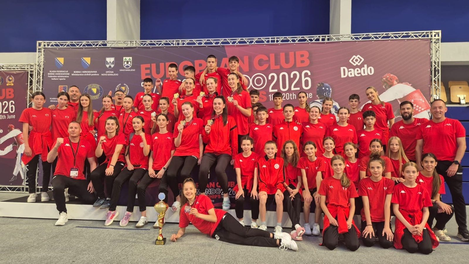 Nevjerojatni Taekwondo klub Marjan uvjerljivo do naslova klupskih prvaka Europe