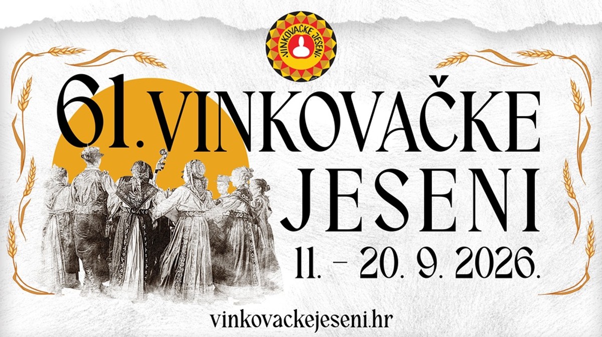 Ovogodišnje Vinkovačke jeseni pod sloganom 'Vlak slavonske ravnice'