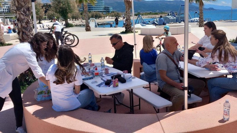 FOTO Na Žnjanu javno-zdravstvena akcija