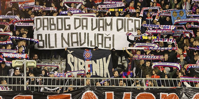 HNS OPET NEMILOSRDAN: Hajduku 150.000 kuna kazne i zatvoren Sjever!