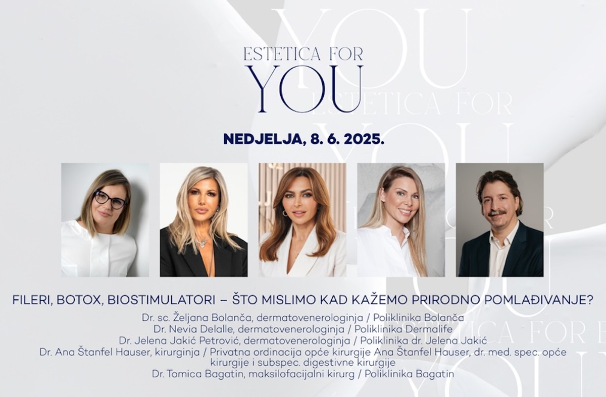 PRVI PUT U HRVATSKOJ Doznajte uživo sve o estetskim zahvatima i tretmanima - na jednom mjestu i od vrhunskih liječnika