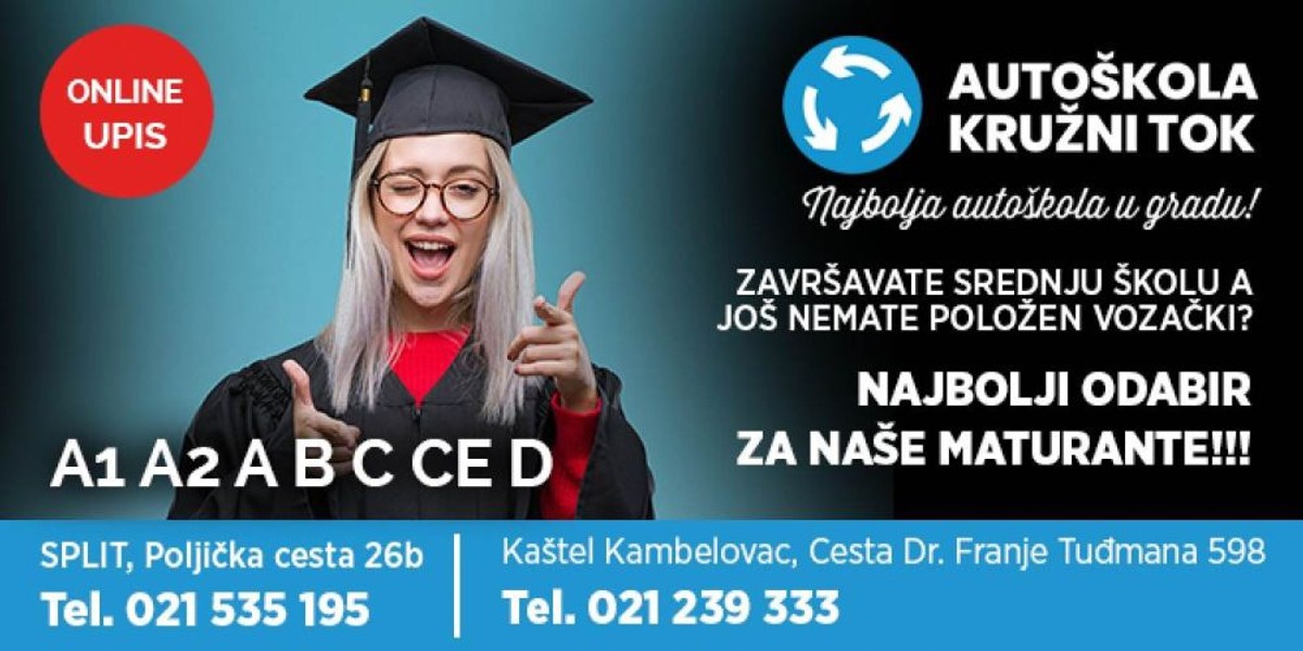 FOTO/VIDEO Maturalna večer Prirodoslovne škole Split