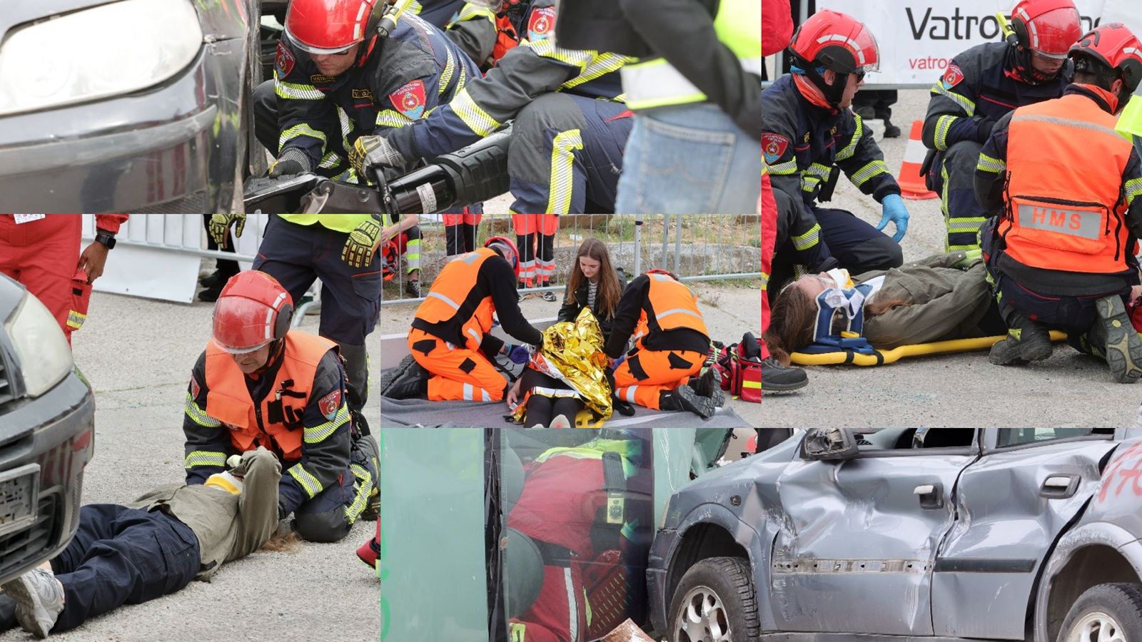 FOTO Split je domaćinom Croatia Rescue Challengea, spašavanja u prometu
