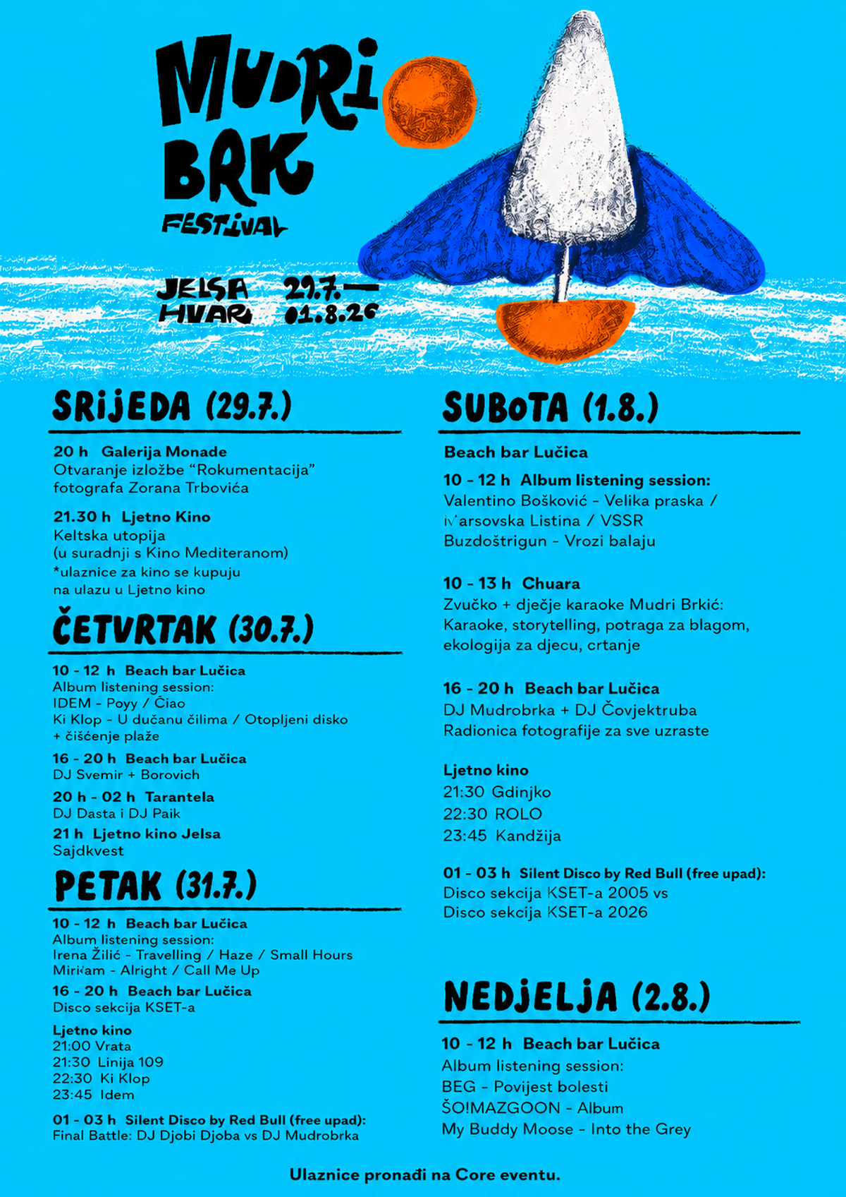 Otkrivamo što donosi peto izdanje festivala 'Mudri brk' u Jelsi