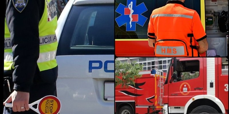 TEŠKA PROMETNA U DUGOPOLJU: U sudaru ozlijeđene dvije osobe, intervenirali i vatrogasci