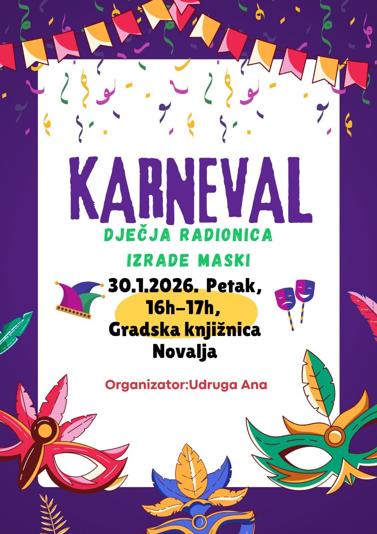 Počinje karneval u Novalji