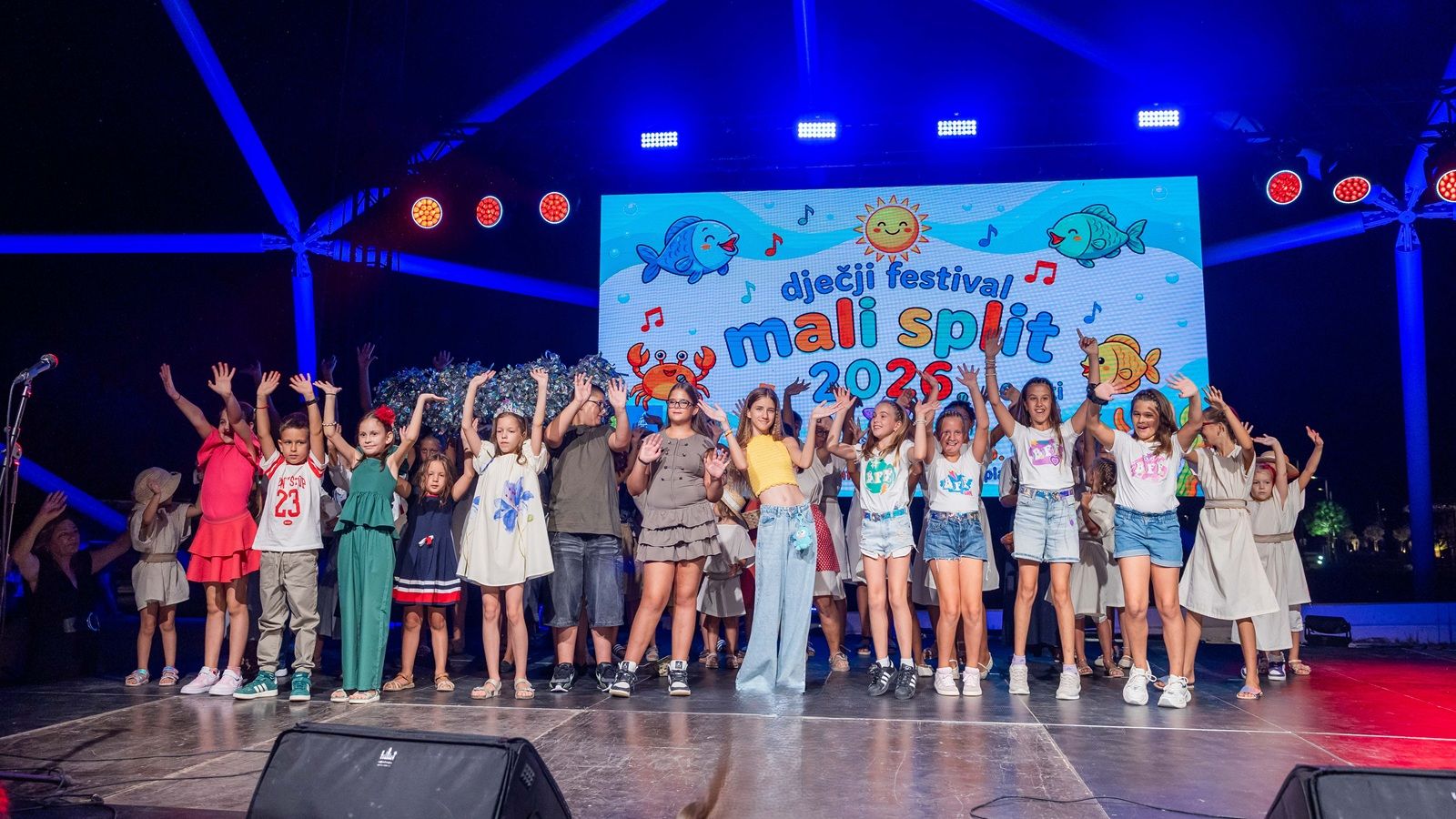 FOTO Žnjan ugostio 36. dječji glazbeni festival 'Mali Split'
