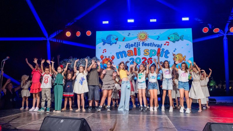 FOTO Žnjan ugostio 36. dječji glazbeni festival 'Mali Split'