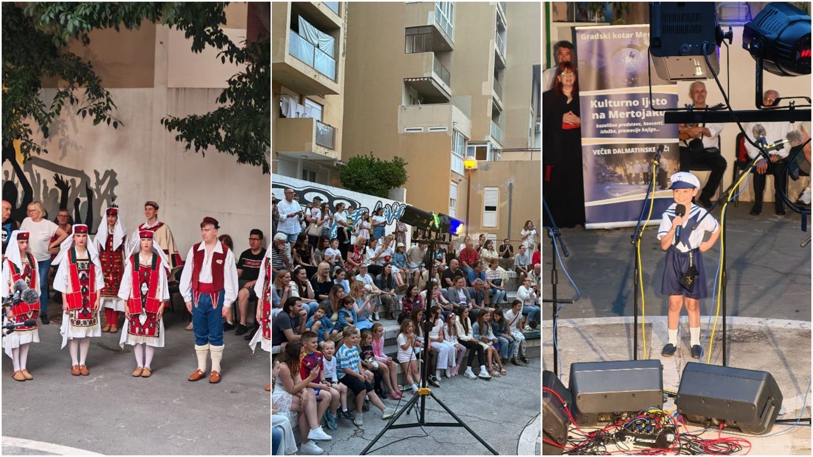 KULTURNO LJETO NA MERTOJAKU Večer dalmatinske riči