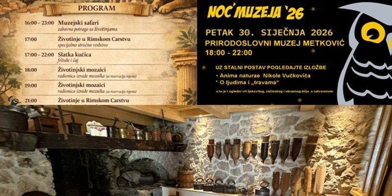 Noć muzeja u Metkoviću
