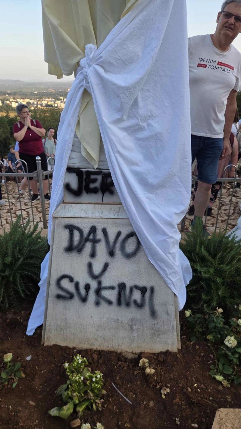 Vandalizam u Međugorju