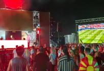 FOTO/VIDEO Nogometno ludilo nije zaobišlo ni Ultru Europe