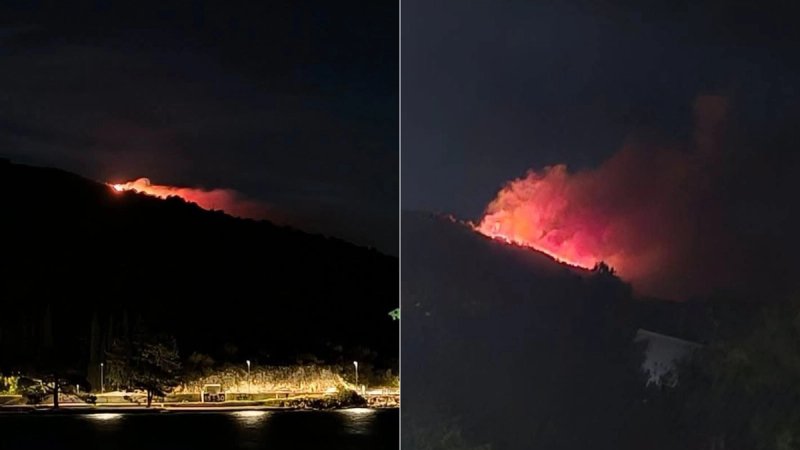 Veliki požar kod Dubrovnika