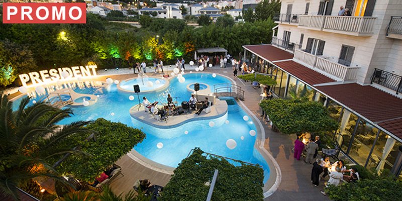 FOTOGALERIJA Otvorenje ljetne sezone na elegantnoj terasi hotela President Solin