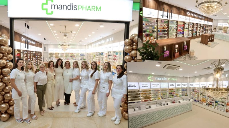 FOTO/VIDEO: U centar Mall of Split stigao premium koncept za zdravlje i ljepotu - Mandis Pharm