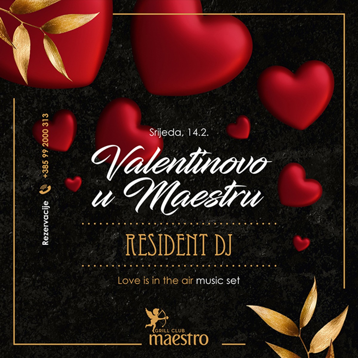 Veljača u splitskom Maestru u znaku ljubavi, glazbe i dobre spize