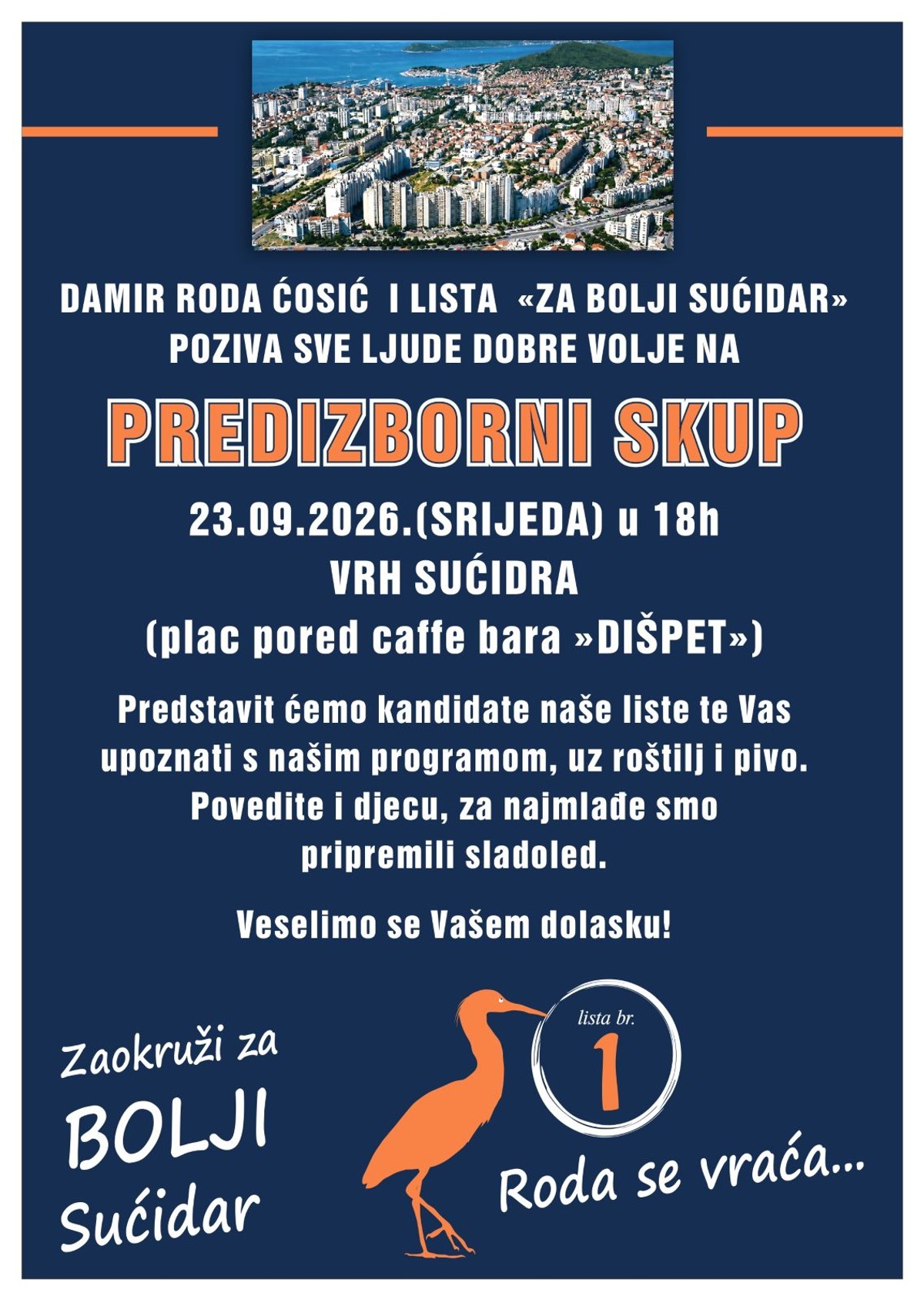 PUČKA VESELICA Kandidati na kotarskim izborima u Splitu predstavit će se uz besplatan roštilj, pivo, sladoled...