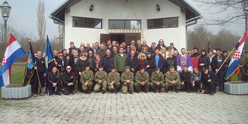 Škverski dragovoljci hodočastili Banijom