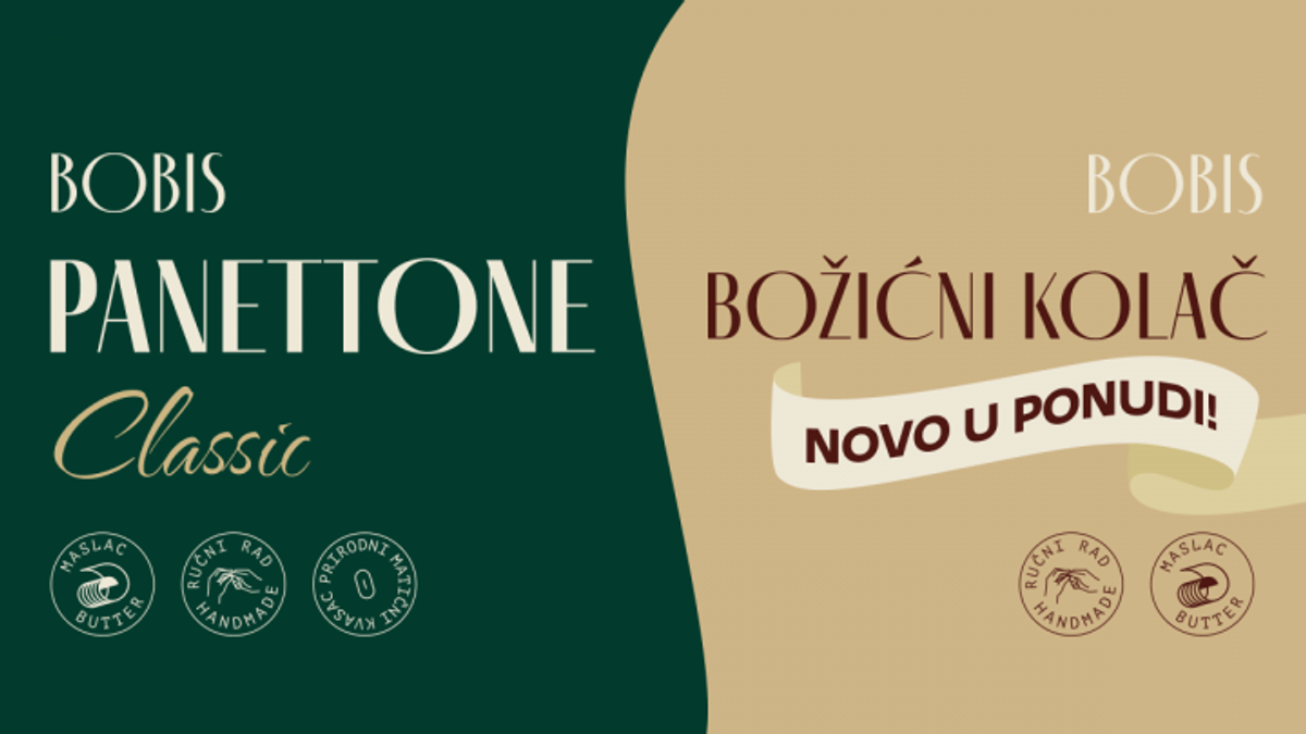 SPOJ TRADICIJE I KVALITETE Blagdanska ponuda Bobis slastica za poseban ugođaj u svakom domu