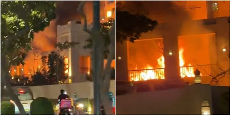 VIDEO Gori Dubai: Požar posljedica iranskog raketnog napada?