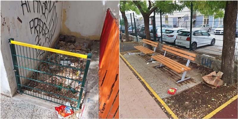 FOTO UBOD 'Ovako novouređeno igralište u Bolu izgleda svako par dana'