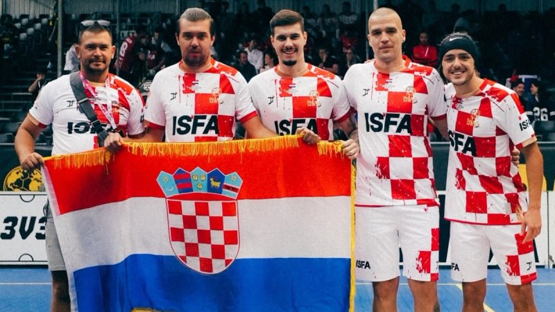 FOTOGALERIJA Hrvatska među osam najboljih na Svjetskom prvenstvu u uličnom nogometu