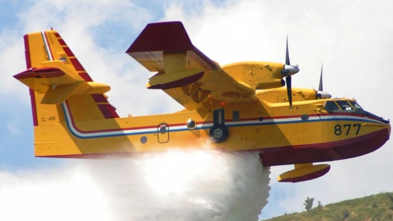 Gorjelo u Srednjoj Dalmaciji, na terenu bio i kanader