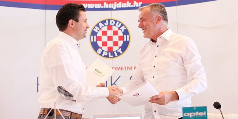 Suradnja Apfela i Hajduka: Nazdravite pobjedama iz novih čaša s logom 'bijelih'!