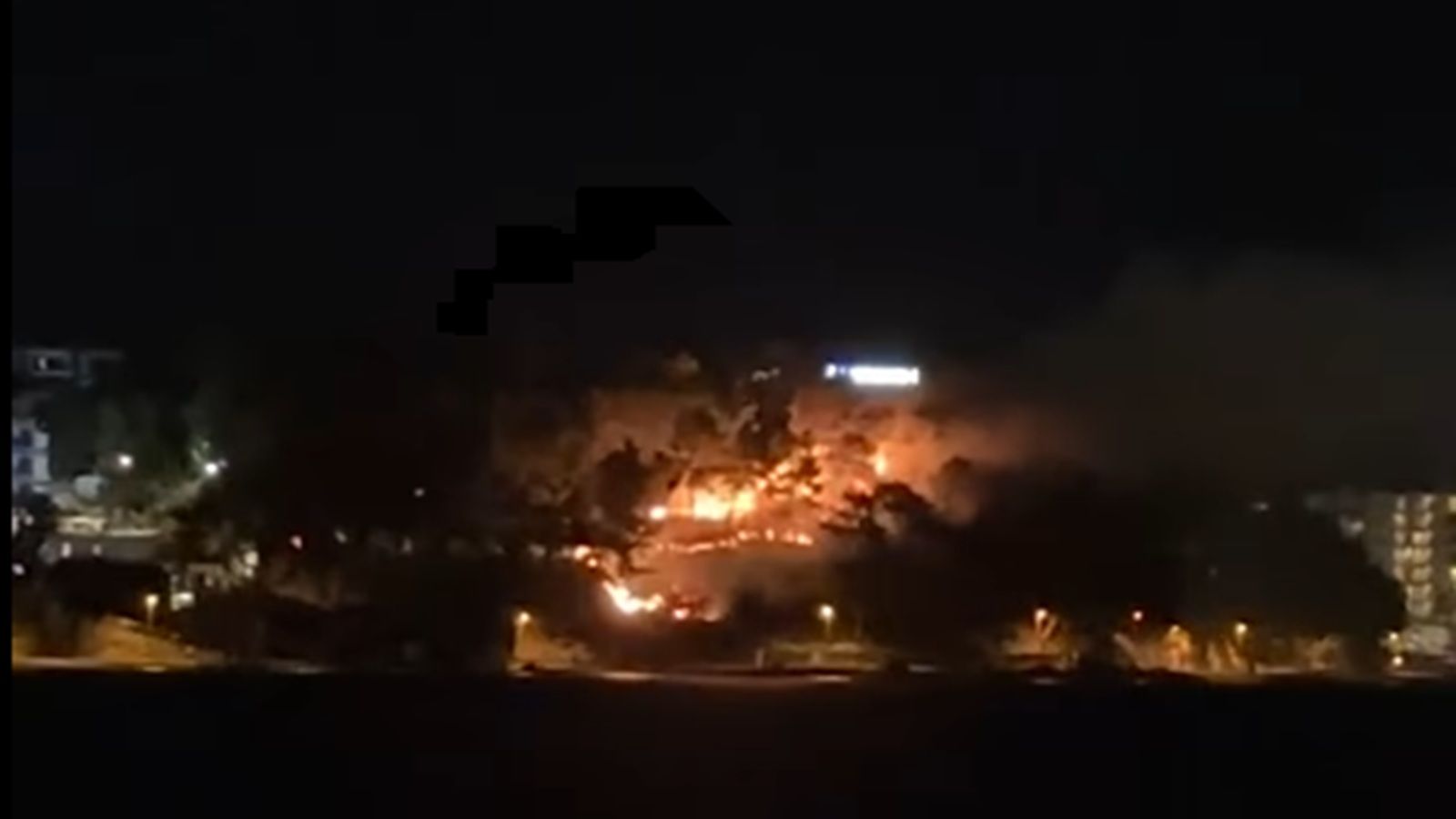 VIDEO Kraj hotela Lav u Podstrani izbio požar