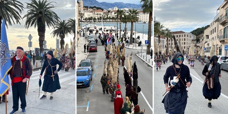 FOTO/VIDEO Pogledajte splitsku Feštu o'maski