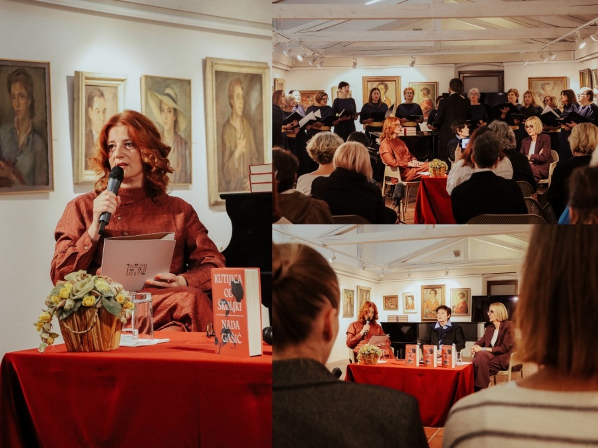 U Galeriji Cate Dujšin Ribar oživio Trogir iz 'Kutijice od školjki' Nade Gašić