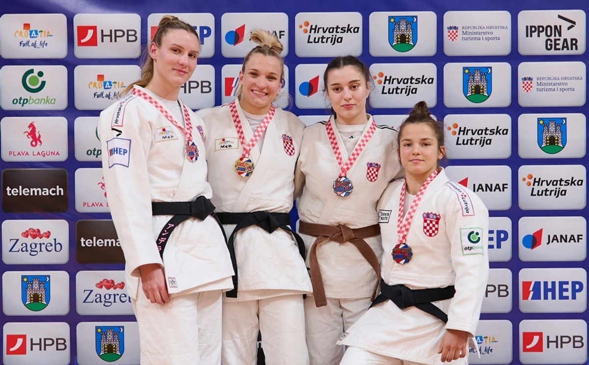 JUDO Cvjetko i Družeta potvrdili status favorita na Prvenstvu Hrvatske