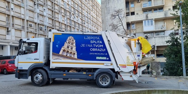 LOŠA VIJEST ZA SPLIĆANE: Od 1. prosinca veći računi za Čistoću