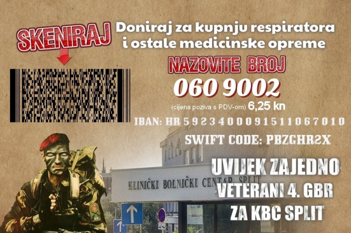 Uvijek zajedno - Veterani 4. GBR za KBC Split