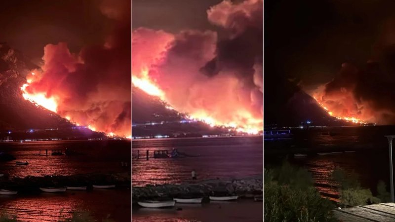 VIDEO Požar se prebacio na omiško područje poviše Nemire