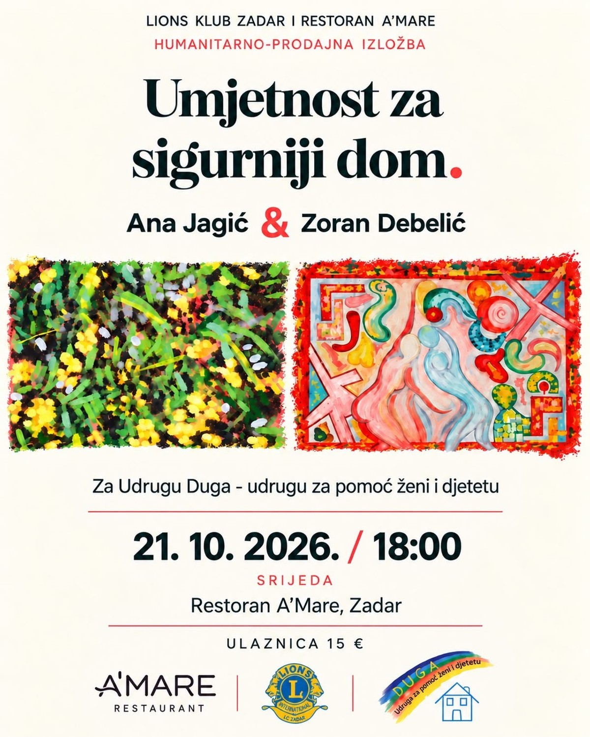 Stotinjak slika po povoljnim cijenama, sav iznos namijenjen žrtvama nasilja