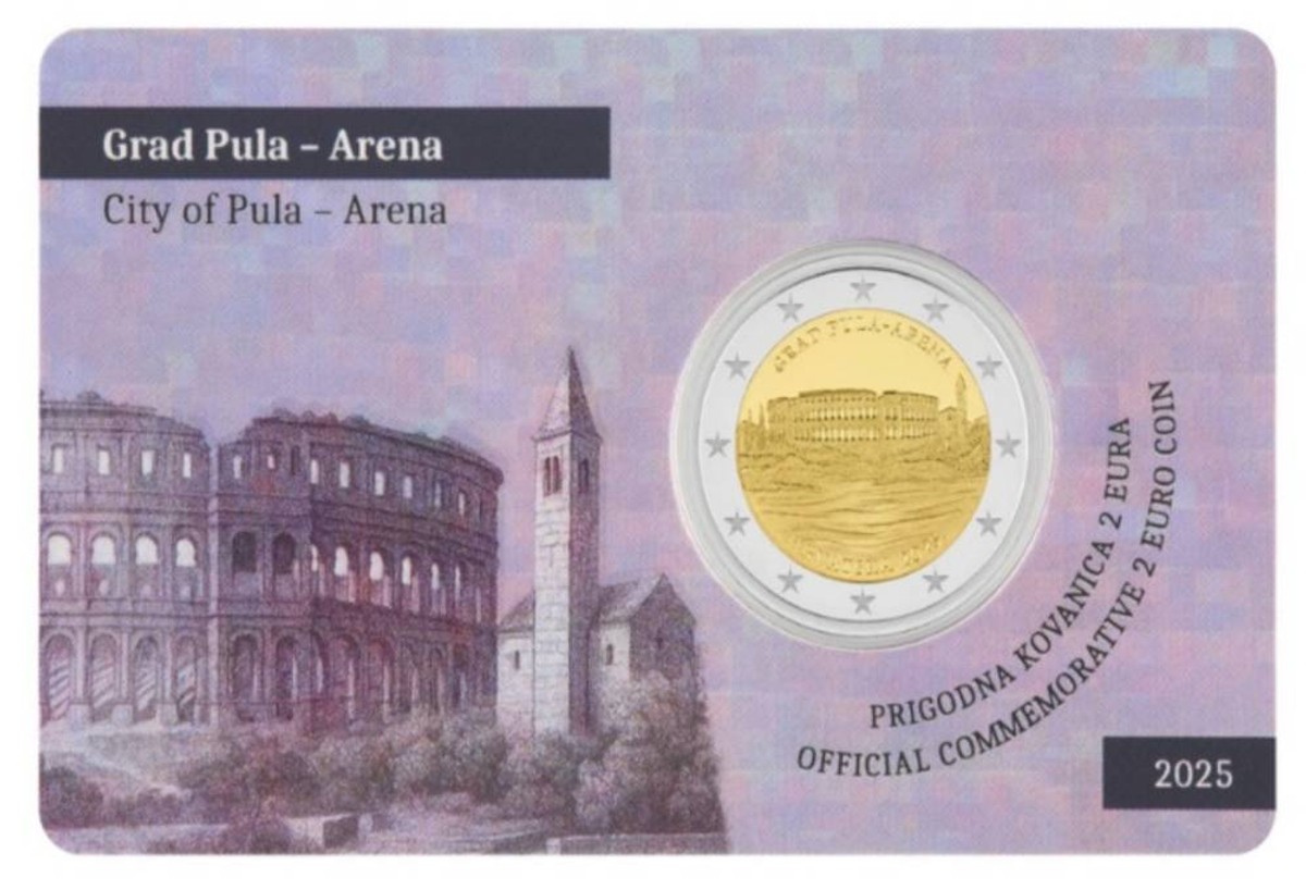 Nova prigodna kovanica slavi simbol Pule - Arenu