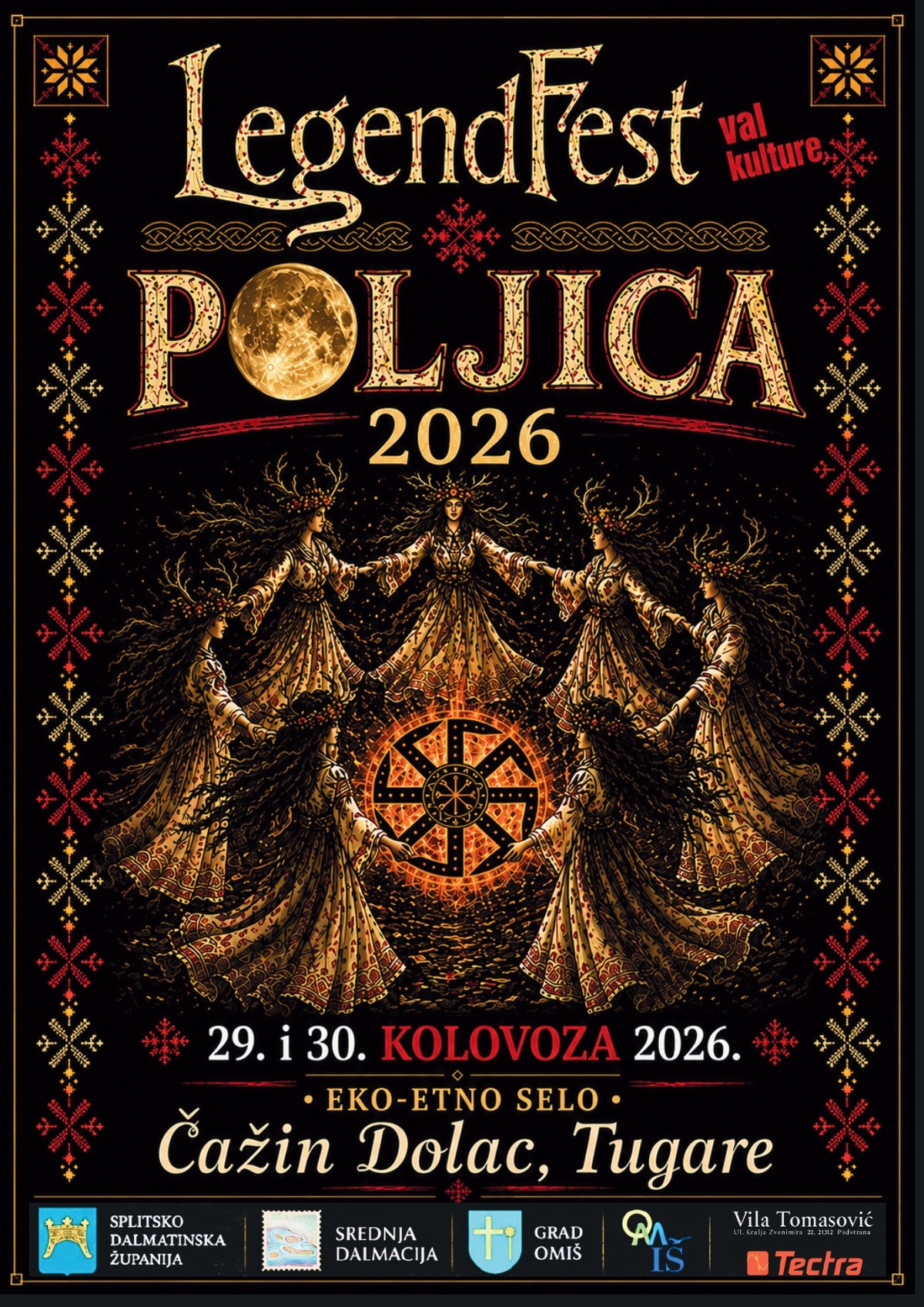 Vile se vraćaju u Poljica: LegendFest 29. i 30. kolovoza u Čažinu Docu