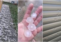 VIDEO Krupa pogodila sinjsko područje, prizori su zastrašujući