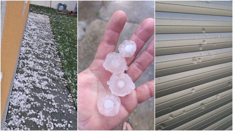 VIDEO Krupa pogodila sinjsko područje, prizori su zastrašujući