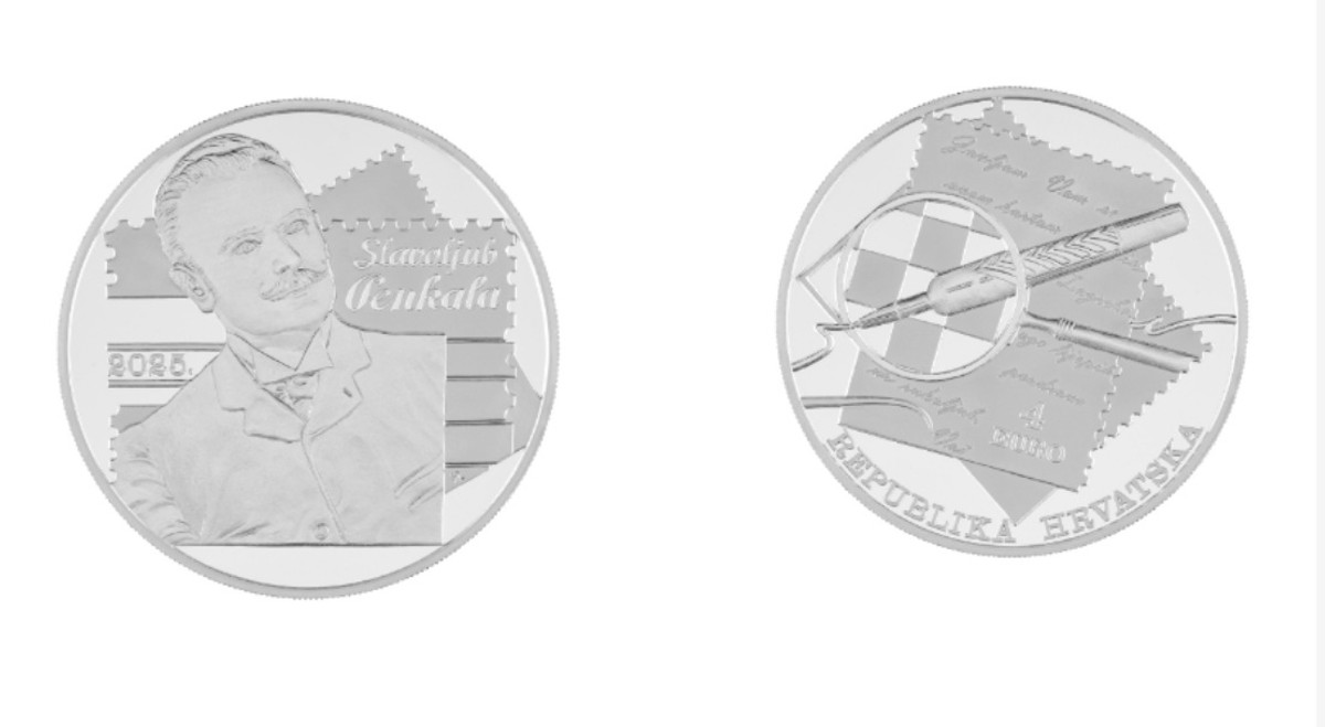 Nove kovanice s likom Slavoljuba Penkale - izumitelja koji je olovkom promijenio svijet