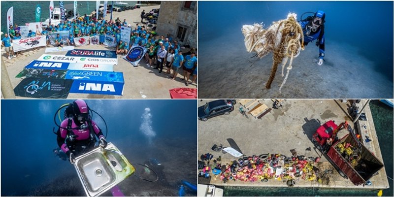 FOTOGALERIJA Održana 31. ekološka akcija Think Green - Molunat 2023.