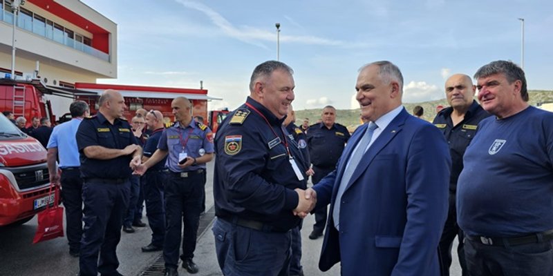 VUČEVICA: U novom Regionalnom vatrogasnom centru održan stručni skup HVZ-a